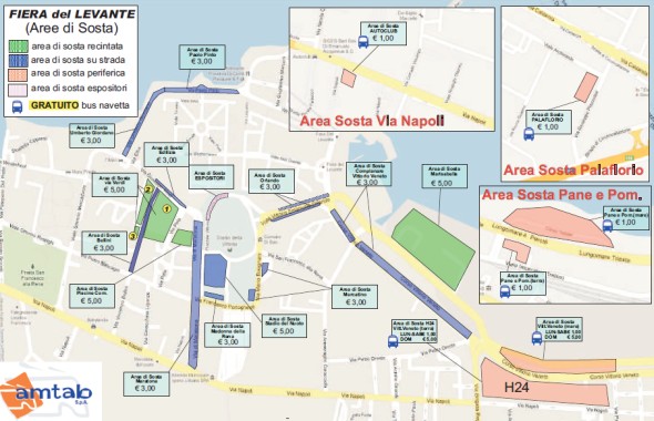 Aree di Sosta Fiera del Levante