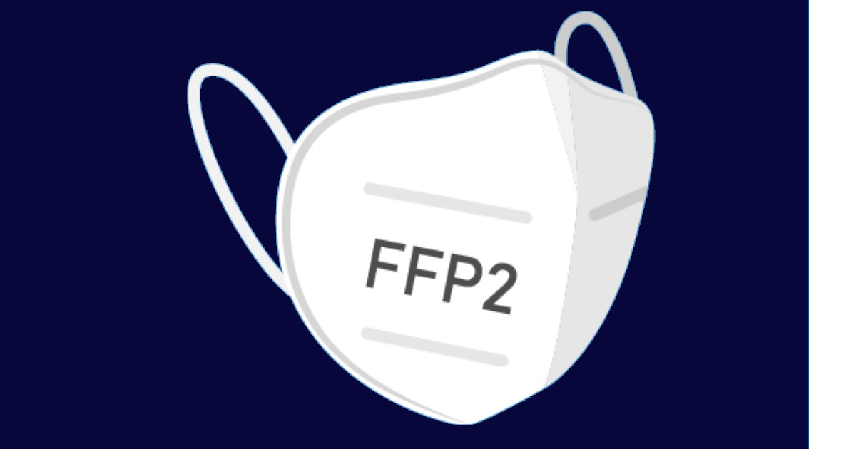 mask ffp blu